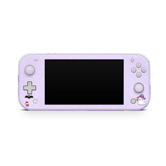 Anime Cartoon Nintendo switch Lite skin Halloween, Purple Ghost switch lite skin color Full cover 3m - Tackydesign