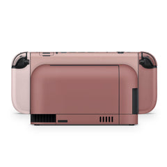 Brown Retro Color Blocking Nintendo Switch 2 Skin Wrap 3M Vinyl Full Cover - Tackydesign