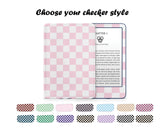 Chessboard Kindle Skin Decal, Color Blocking Kindle Paperwhite Skin, Kindle Oasis Skin, Kindle Sticker, Premium 3M Vinyl Wrap - Tackydesign