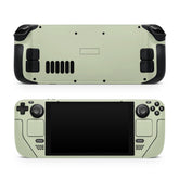 Classic Solid Color Steam Deck skin, Kawaii Pastel Color Blocking Steam deck Matcha Green Color Decal Full Wrap cover Vinyl 3m Sticker - Tackydesign