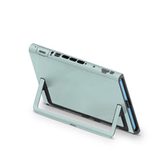 Color Blocking Nintendo Switch 2 Skin | Solid Color Pastel Blue & Terracotta Premium 3M Vinyl FullWrap Decal - Tackydesign