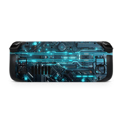 Cyber Circuit Steam Deck Skin Steam Deck OLED Skin & LCD, Kawaii ColorFul Tech, Full Wrap 3M Vinyl Cover - Tackydesign