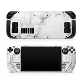 Marble Steam Deck skin, Gray Color Moon Steam Deck Kawaii Decal Full Wrap cover Vinyl 3m Sticker - Tackydesign