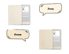 Minimalistic Solid Color Kindle Skin Decal, Color Blocking Kindle Paperwhite Skin, Kindle Oasis Skin, Kindle Sticker, Premium 3M Vinyl Wrap - Tackydesign