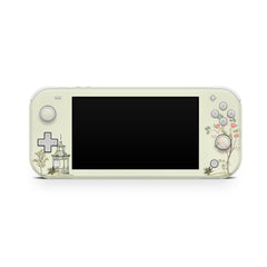 Nintendo switch Lite skin sakura, Green japanese Flowers sakura switches lite skin Full cover 3m - Tackydesign