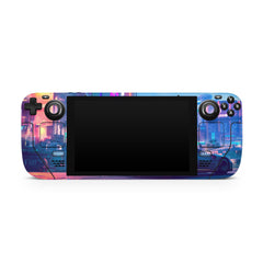 Streetart Steam Deck Skin Steam Deck OLED Skin & LCD, Kawaii Vibrant Neon, Full Wrap 3M Vinyl Cover - Tackydesign