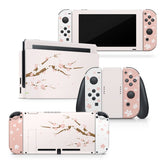 TACKY DESIGN Cherries Blossoms Nintendo Switch Skin Wrap | Floral 3M Vinyl Full Cover - Tackydesign