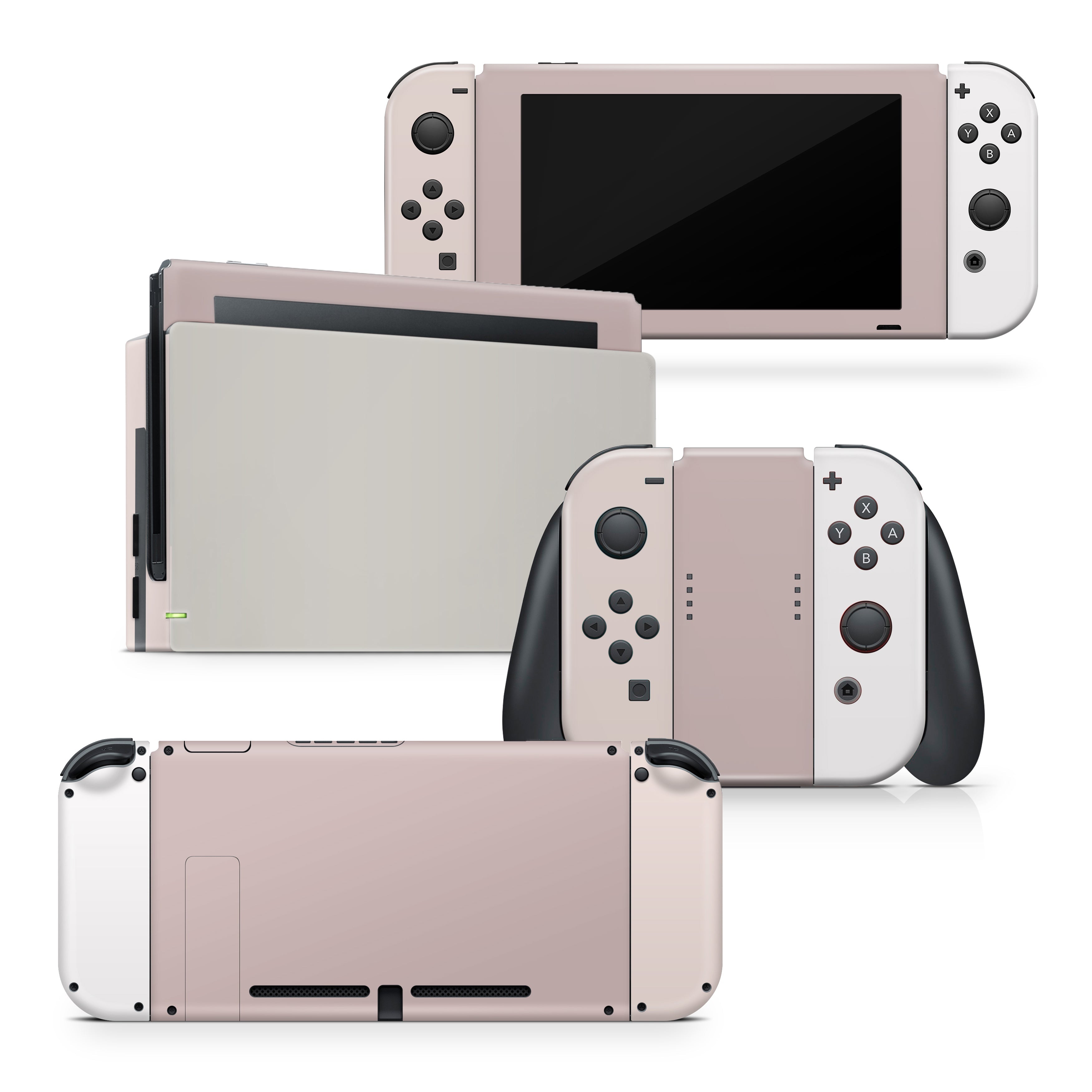 TACKY DESIGN Color Wave Nintendo Switch Skin Wrap | Retro Color Blocking 3M Vinyl Cover - Tackydesign