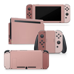 TACKY DESIGN Colorwave Nintendo Switch Skin Wrap | Brown & Pink Colorwave 3M Vinyl Cover - Tackydesign