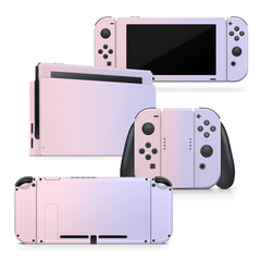 TACKY DESIGN Duo Color Nintendo Switch Skin Wrap | Pastel 3M Vinyl Full Cover - Tackydesign