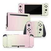 TACKY DESIGN Duo Color Nintendo Switch Skin Wrap | Solid Color 3M Vinyl Full Cover Decal Stickers - Tackydesign