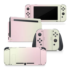 TACKY DESIGN Duo Color Nintendo Switch Skin Wrap | Solid Color 3M Vinyl Full Cover Decal Stickers - Tackydesign