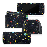 TACKY DESIGN Galaxy Nintendo Switch Skin Wrap | Planets 3M Vinyl Full Cover - Tackydesign