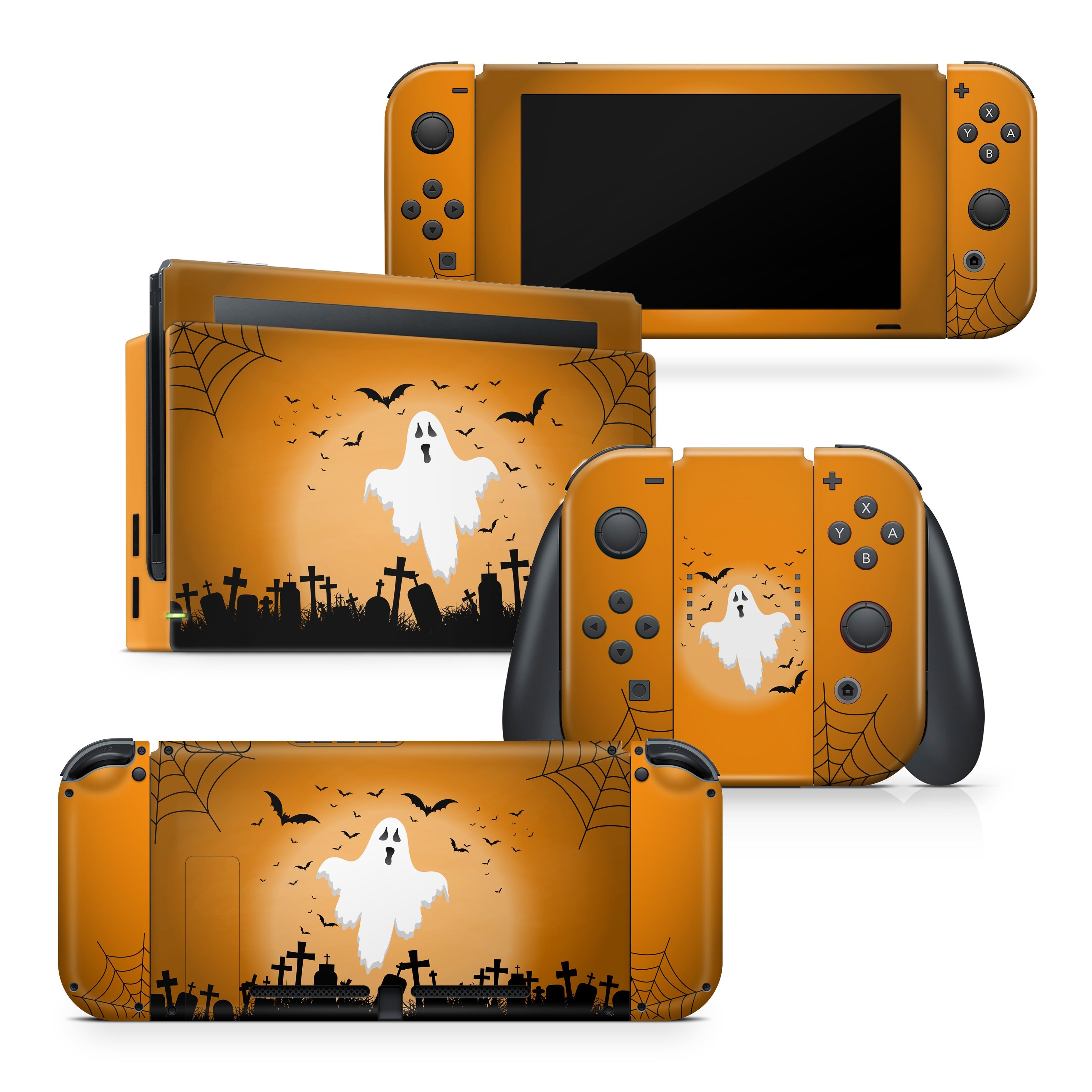 TACKY DESIGN Halloween Nintendo Switch Skin Wrap | 3M Vinyl Full Cover Decal Stickers - Tackydesign