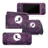 TACKY DESIGN Halloween Nintendo Switch Skin Wrap | Witch 3M Vinyl Full Cover Sticker - Tackydesign
