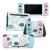 TACKY DESIGN Kawaii Nintendo Switch Skin Wrap | Cats Pet Pastel 3M Vinyl Full Cover - Tackydesign
