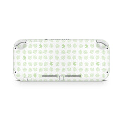 TACKY DESIGN Leaves Nintendo Switch Lite Skin Wrap | Pastel Green Leaf 3M Vinyl Full Cover - Tackydesign