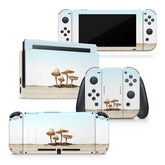 TACKY DESIGN Mushroom Nintendo Switch Skin Wrap | Kawaii Desert Pastel 3M Vinyl Cover - Tackydesign