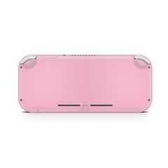 TACKY DESIGN Nintendo Switch Lite Skin Wrap | Baby Pastel Pink Solid Color 3M Vinyl Full Cover - Tackydesign