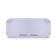 TACKY DESIGN Nintendo Switch Lite Skin Wrap | Blue Pastel Lilac Solid Color 3M Vinyl Full Cover - Tackydesign