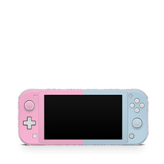 TACKY DESIGN Nintendo Switch Lite Skin Wrap | Leaves Pastel Pink 3M Vinyl Full Cover - Tackydesign