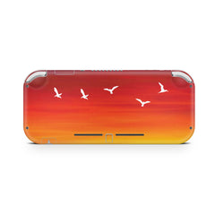 TACKY DESIGN Nintendo Switch Lite Skin Wrap | Orange Sunset 3M Vinyl Full Cover - Tackydesign