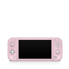 TACKY DESIGN Nintendo Switch Lite Skin Wrap | Pastel Pink Leaves 3M Vinyl Full Cover - Tackydesign