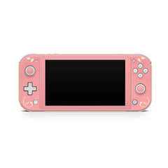 TACKY DESIGN Nintendo Switch Lite Skin Wrap | Pink Flowers 3M Vinyl Full Cover - Tackydesign