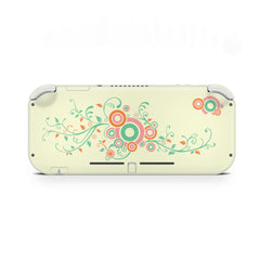 TACKY DESIGN Nintendo Switch Lite Skin Wrap | Pink Flowers 3M Vinyl Full Cover - Tackydesign