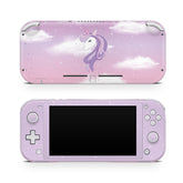 TACKY DESIGN Nintendo Switch Lite Skin Wrap | Pink Pastel Unicorn 3M Vinyl Full Cover - Tackydesign