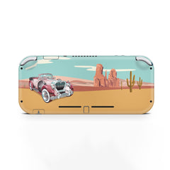 TACKY DESIGN Nintendo Switch Lite Skin Wrap | Retro Desert & Car 3M Vinyl Full Cover - Tackydesign