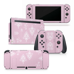 TACKY DESIGN Pastel Pink Nintendo Switch Skin Wrap | 3M Vinyl Full Cover - Tackydesign