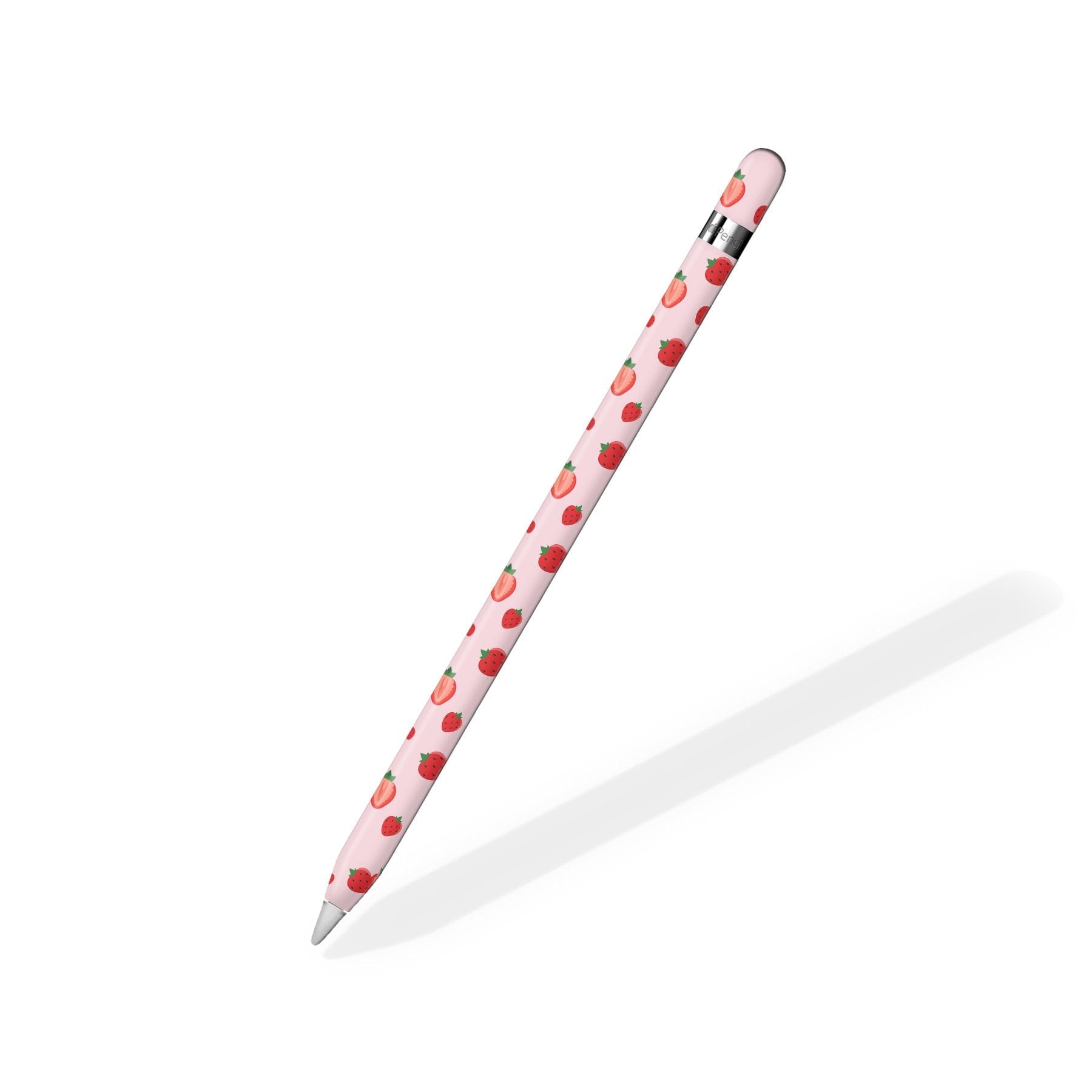 Apple Pencil skin strawberry, Available for Gen 1 And Gen 2, High - Quality 3M Vinyl full wrap - Tackydesign