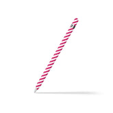 Apple Pencil skin striped pink, Available for Gen 1 And Gen 2, High - Quality 3M Vinyl full wrap - Tackydesign