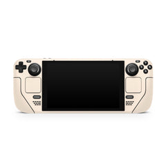 Classic Solid Color Steam Deck skin, Kawaii Pastel Orange Steam deck Color Blocking Decal Full Wrap cover Vinyl 3m Sticker - Tackydesign