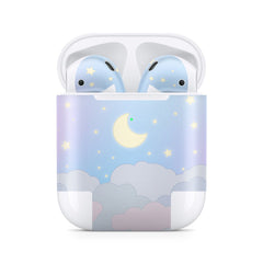 Clouds Apple Airpod Skins, Blue Airpods Sticker for airpods 1 & 2 Vinyl 3m, Airpods skin earbuds, Airpods Protective Full wrap Cover - Tackydesign