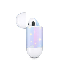 Clouds Apple Airpod Skins, Blue Airpods Sticker for airpods 1 & 2 Vinyl 3m, Airpods skin earbuds, Airpods Protective Full wrap Cover - Tackydesign