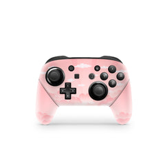 Clouds Nintendo Switch Pro Controller Skin, Peachy pastel pro controller Full cover 3m - Tackydesign