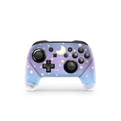 Clouds Nintendo Switch Pro Controller Skin, Purple pastel pro controller Full cover 3m - Tackydesign