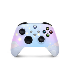 Clouds Xbox series x skin, Xbox sereis x sticker for Console controller, Vinyl 3m stickers Full wrap cover - Tackydesign