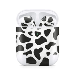 Dalmatian Apple Airpod Skins, Leopard Airpods Sticker for airpods 1 & 2 Vinyl 3m, Airpods skin earbuds, Airpods Protective Full wrap Cover - Tackydesign