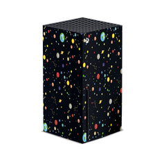 Galaxy Xbox series x skin, Series s skin Planets, Vinyl 3m stickers Full wrap cover - Tackydesign