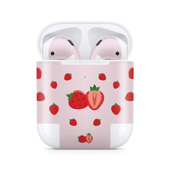 Kawaii Apple Airpod Skins, Pink Airpods Sticker for airpods 1 & 2 Vinyl 3m, Airpods skin earbuds, Airpods Protective Full wrap Cover - Tackydesign