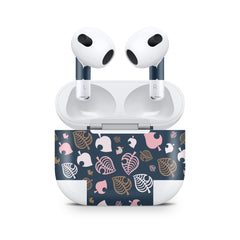 Leaves Apple Airpod Skins, Leaf Airpods Sticker for Airpods 3 skin Vinyl 3m, Airpods skin earbuds, Airpods Protective Full wrap Cover - Tackydesign
