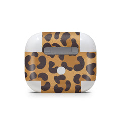 Leopard Apple Airpod Skins, Brown Airpods Sticker for Airpods 3 skin Vinyl 3m, Airpods skin earbuds, Airpods Protective Full wrap Cover - Tackydesign