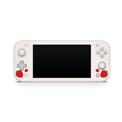 Nintendo switch Lite skin, Cute strawberry switches lite skin Irish cream color Full cover 3m - Tackydesign