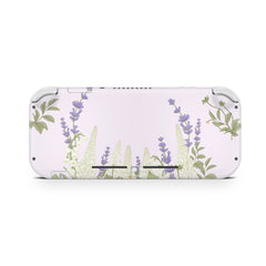 Nintendo switch Lite skin Lavender, switch lite skin Lupine Flowers Switch lite sticker Full cover 3m - Tackydesign