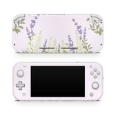 Nintendo switch Lite skin Lavender, switch lite skin Lupine Flowers Switch lite sticker Full cover 3m - Tackydesign