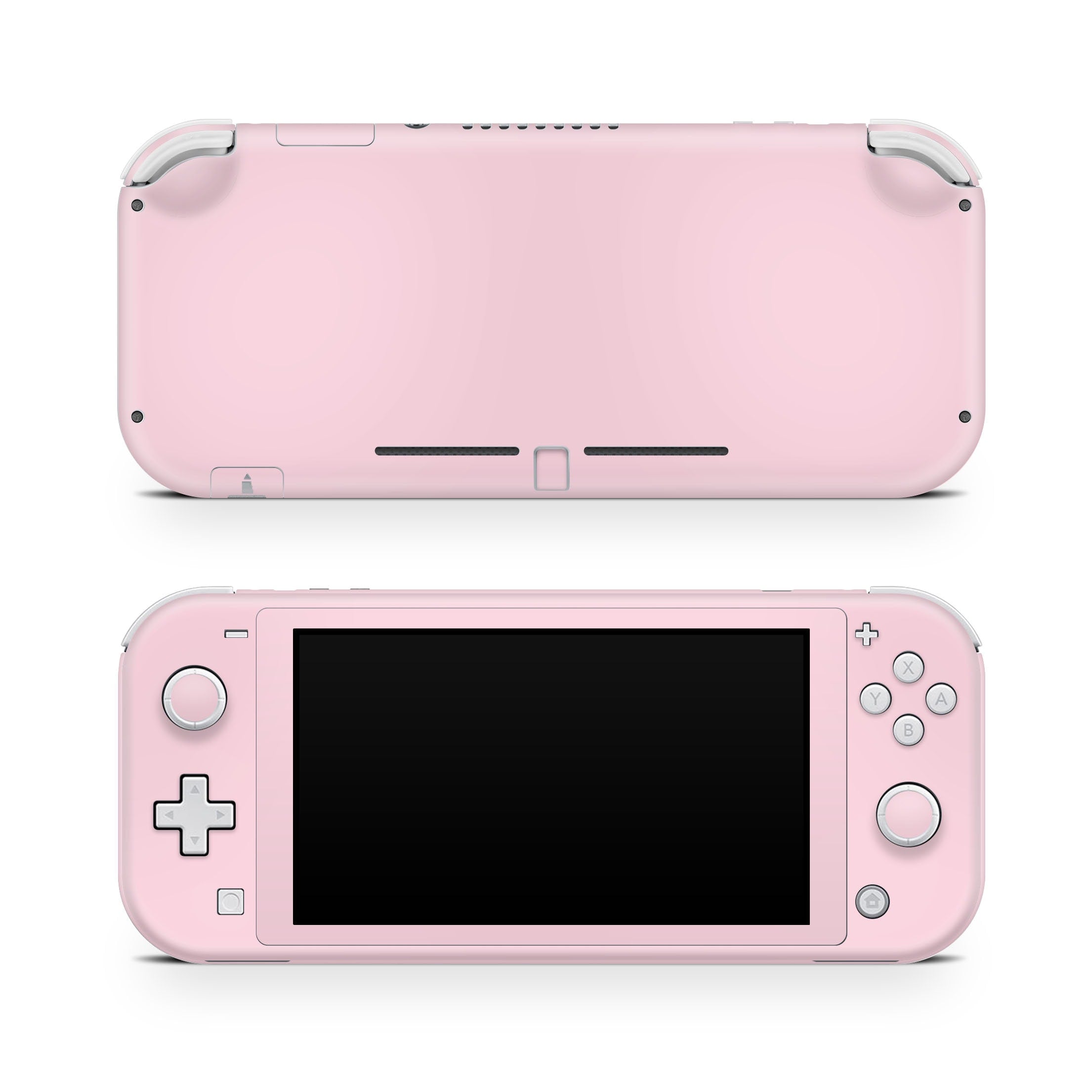 Nintendo switch lite skin solid color, pastel pink switch lite skin 3m vinyl - Tackydesign