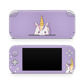 Nintendo switch Lite skin Unicorn, switch lite skin Cute Purple, Kawaii Switch lite sticker Full cover 3m - Tackydesign